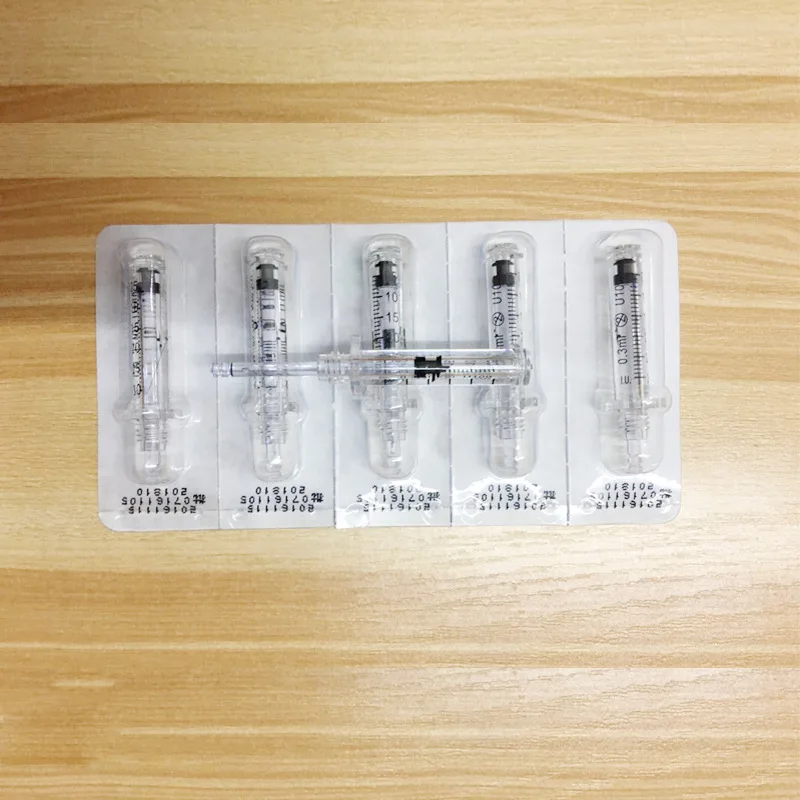 

new 5pcs Syringe Ampoule head for hyaluron gun hyaluron pen High Pressure wrinkle removal water syringe