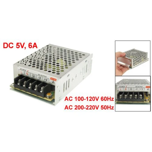 

New Style Amico AC to DC 5V 6A Regulated Switching Power Supply Converter for LED Display