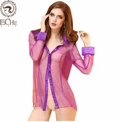 Leechee q876 Дамы Искушение сексуальное женское белье Babydoll perpective Эротическое белье порно костюмы Lenceria белье Sexy Hot Твердые