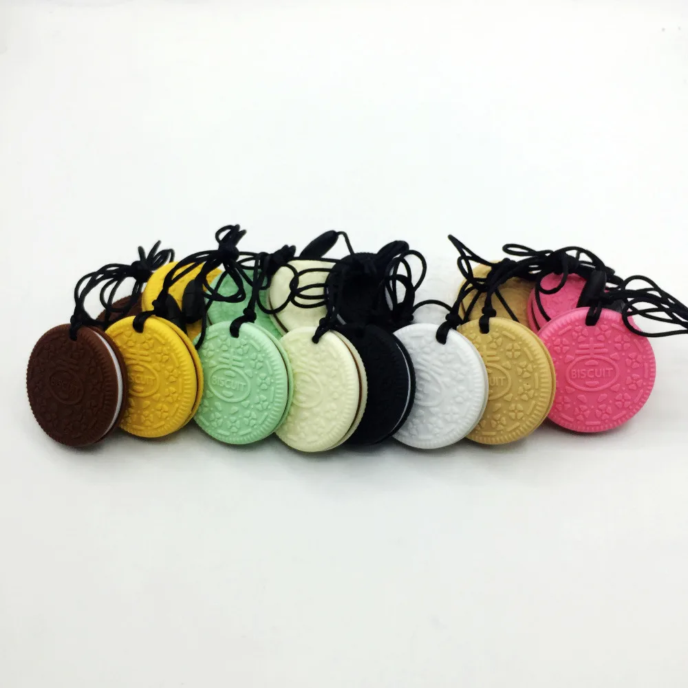 Детский силиконовый кулон для прорезывания зубов без бисфенола|pendant materials|biscuit