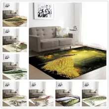 Китайская живопись чернилами Большие размеры ковры для гостиной/спальни коврики мягкие фланелевые противоскользящие маты современный домашний текстиль ковер