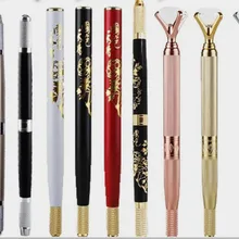 1 шт. Профессиональный Алмаз Кристалл Tebori бровей татуировки ручка Перманентный машинка для перманентного макияжа Microblade для губ и бровей