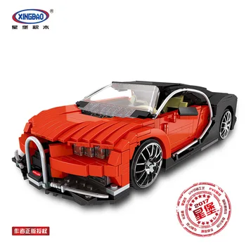 

XingBao 03009 Block 859Pcs Creative MOC Technic Series The Gallon Supercar Set Educational Building Blocks Bricks Toys Model