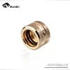 Bykski Hard Tube Fitting OD16mm OD14mm OD16mm Hand Compression Copper Fitting G1/4' use for PMMA/PETG Rigidity Acrylic Tube ► Photo 3/6