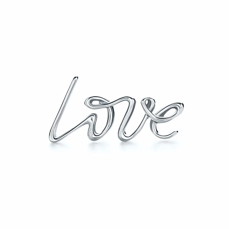 SHINETUNG S925 Стерлинговое серебро серьги в форме сердца модные серьги для женщин логотип роскошные высококачественные ювелирные изделия