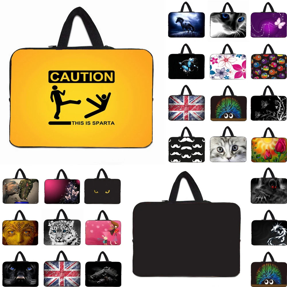 Viviration молнии неопрен мягкий 17 15,6 15,4 14 13 12 12,1 11,6 10 10,1 дюймов ноутбук Портативный обложка чехол противоударный Bolsas