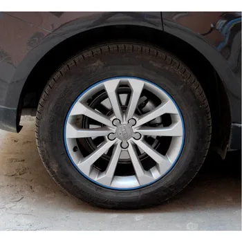 

8M Automobile wheel trim strip FOR Peugeot 206 207 208 307 307s 308 308s 406 407 508 2008 3008 Car-Styling sticker Accessories