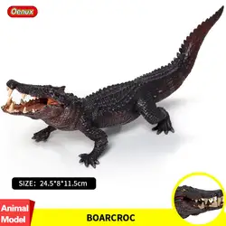 Oenux оригинальный дикого Savage рептилий кабан КРОК фигурки кабан крокодил ПВХ Высококачественная Реалистичная Коллекция игрушек для детей