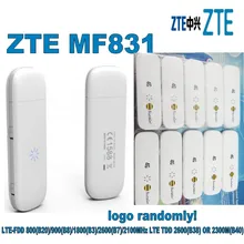 Мобильный широкополосный разблокированный zte MF831 Cat4 LTE 4G USB модем белый Заменить MF823