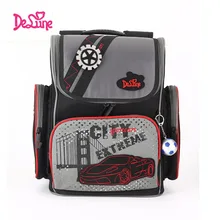 Gran Capacidad de Los Niños Mochilas escolares para Niños 3D de Carreras de Coches Motocicleta Bolsa de Los Niños Ortopédicos Escolares Mochilas Mochila Escolar