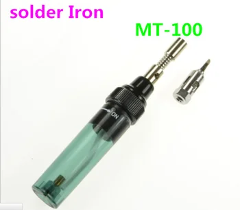 

100pcs /lot Welding Torches Gas Blow Torch Soldering Solder Iron Gun Butane Cordless Pen Burner MT-100 Tool
