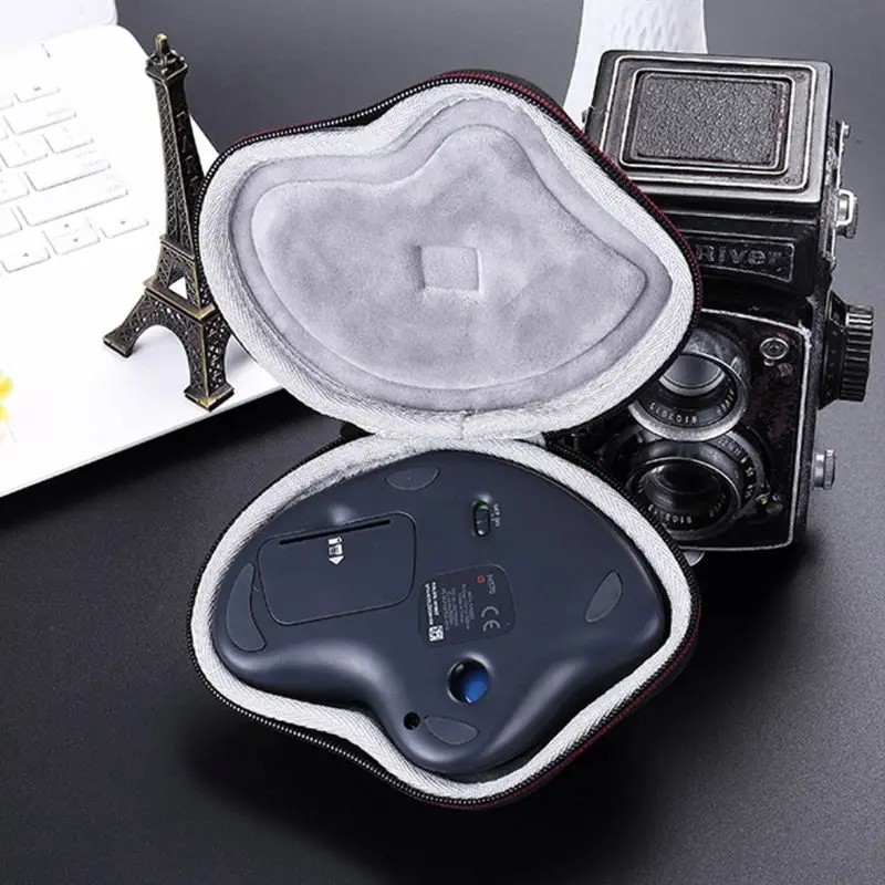

Wireless Mouse Case Carrying Organizer Cover Pouch Hard Shell Waterproof Shockproof Travel for Logitech M570 Mice