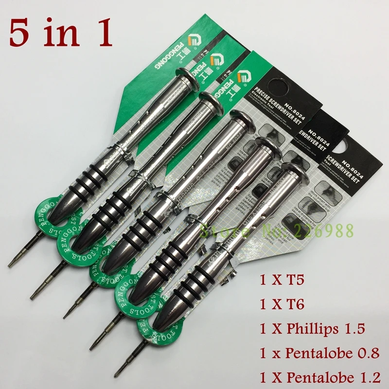 

Precision screwdriver Phillips /T5/T6/ Hex/Pentalobe iPhone screw driver for Apple Macbook Air Mobile Special