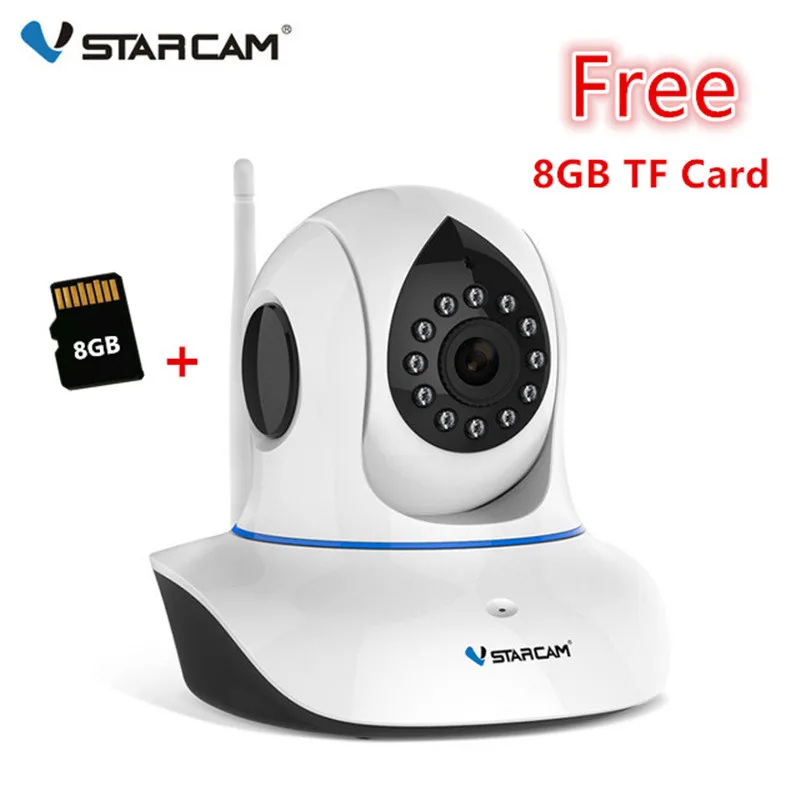 

VStarcam C7838WIP IP Camera Network Remote Surveillance Wireless Security Camera 720P HD Indoor Pan Tilt Zoom Audio Recording