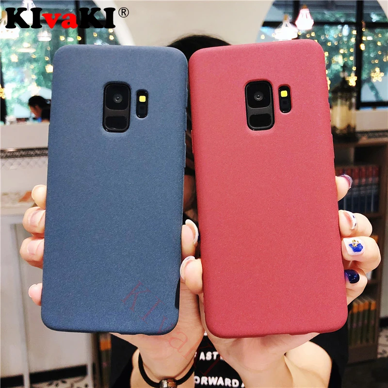 

Luxury Fiber Silicone Simple Case For Samsung Galaxy S9 S8 Plus A6 A8 J4 J6 NOTE 8 9 2018 S6 S7 Edge A5 A7 2017 J3 J5 J7 2016