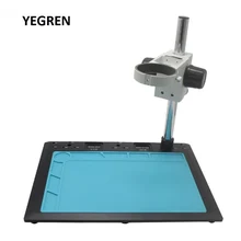Best Price Microscope Mobile Phone Repairing Working Base Platform High-temperature Insulation Silicone Mat Workbench w/ Hole E Arm Holder Best Price Microscope Mobile Phone Repairing Working Base Platform High-temperature Insulation Silicone Mat Workbench w/ Hole E Arm Holder