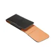 Pour Samsung S20/S10/S9/S8 Note 20 10 9 8 ceinture pince étui de luxe en cuir PU téléphone pochette sac étui pour Iphone couverture boucle cachée ► Photo 3/6