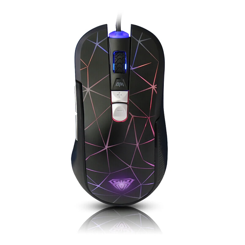 

12 Colors Led USB Wired Backlit Macro Gaming Mouse 2000DPI Ergonomics Design USB Computer Mouse Gamer Silent Mause For PC