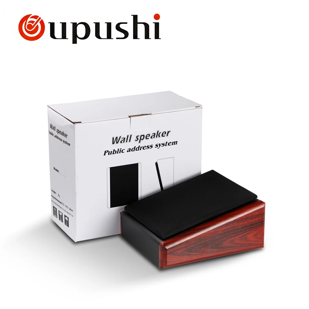 Oupushi CL314 PA система настенного монтажа колонки аудио деревянные настенные для