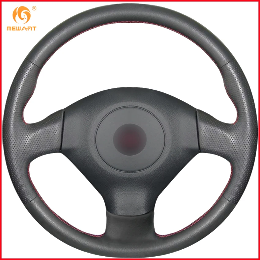 Чехол рулевого колеса автомобиля MEWANT для Subaru Legacy Impreza 2004-2005 черный чехол из