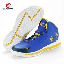 ALDOMOUR Newest Men Basketball Shoes 2017 Female Ankle Boots Anti-slip outdoor Sport Sneakers Plus Size EU 36-45 Free Shipping