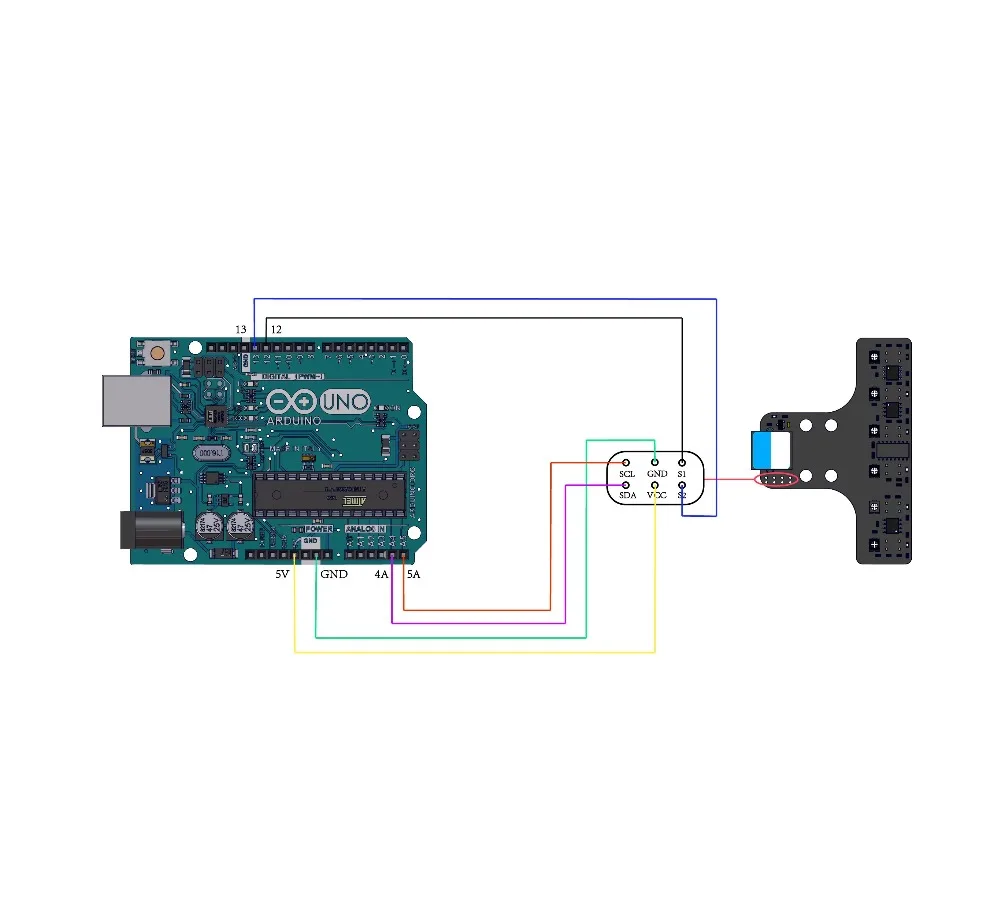 Makeblock электронные модули Сенсор мне RGB линия последователь Цвет Сенсор V1 компас 3-осевой акселерометр и гироскоп газа Сенсор