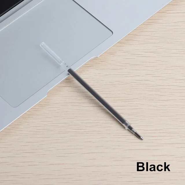 GENKKY 8 цветов на выбор 0,5 мм Kawaii пилот стираемую ручка волшебный гель ручка Школа Офис письменные принадлежности студент канцелярские - Цвет: 5PCS Black Refill