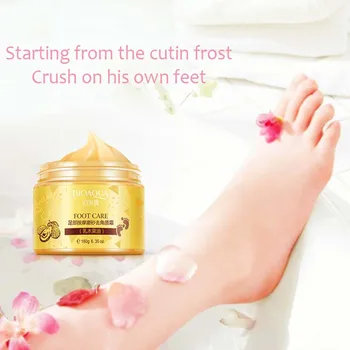 

Shea Butter Foot Cream Foot Scrub Massage Cream Exfoliating Dead Skin Removal Smooth Cream