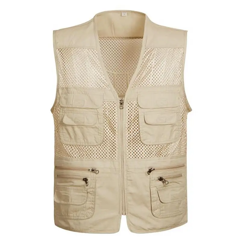 Men's Photographer Vest Multi-Pockets Cheap Vests Out-door Shooting Hunt Waistcoat Vest Walking Travel Vest plus size S-4XL Men's Photographer Vest Multi-Pockets Cheap Vests Out-door Shooting Hunt Waistcoat Vest Walking Travel Vest plus size S-4XL