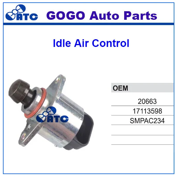 Клапан контроля холостого хода для CHEVROLET GMC PONTIAC OEM 20663 17113598 2H1057 31036 SE96332 17076327 AC234 AC162