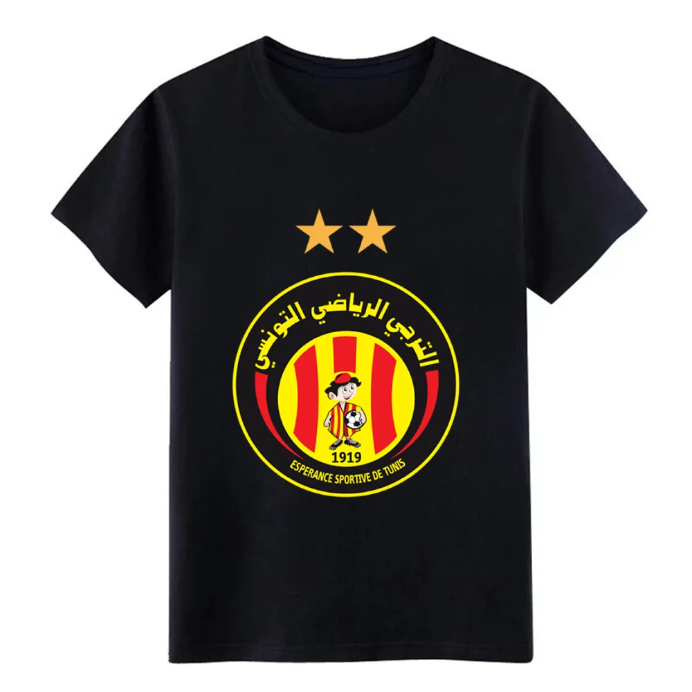 

esperance de tunis est t shirt men Designing Short Sleeve Crew Neck Natural Loose Breathable Summer Style Formal tshirt