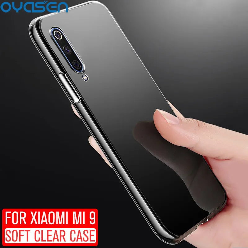 Ультратонкий Прозрачный чехол для Xiaomi Mi 9 6 39 ''Силиконовый мягкий прозрачный