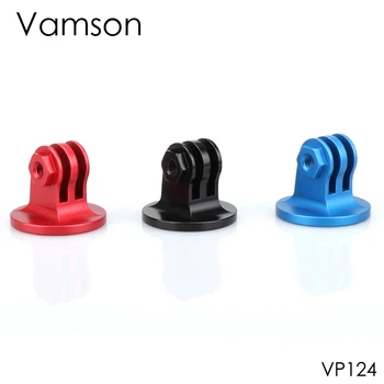 

Vamson Accessories for Gopro Hero 8 7 6 5 4 3 Mount CNC Aluminum Alloy Tripod Adapter for Xiaomi Yi 4K for Eken for SJCAM VP124