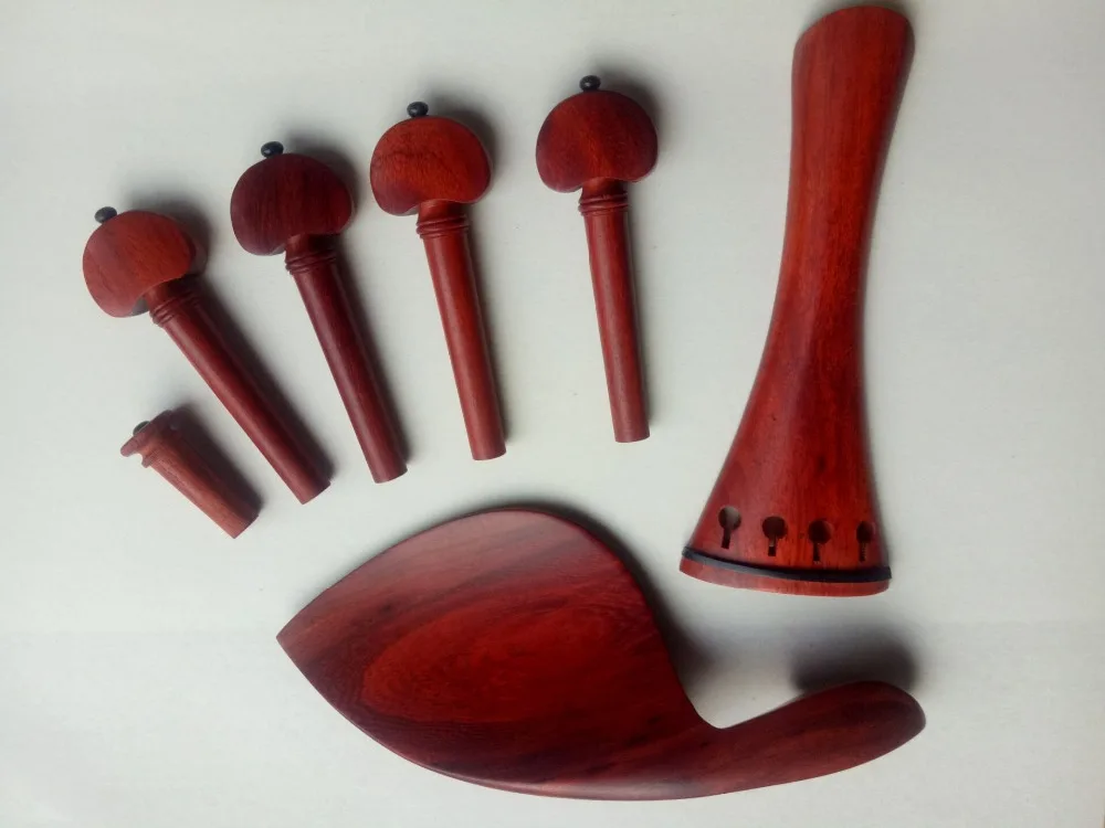1 set high quality of 4/4 violin accessories, mahogany violin