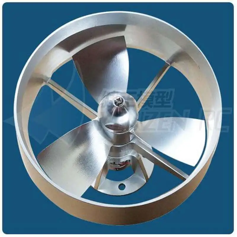 Dia 126mm 3 Blades Kort Nozzle Ducted Propeller Assembly For