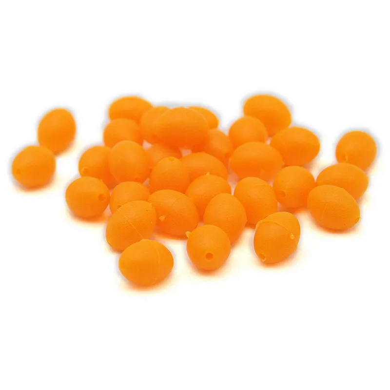 500pcs/lot Random Color 5 Oval Soft Lumo Beads Bulk Pack Luminous Glow