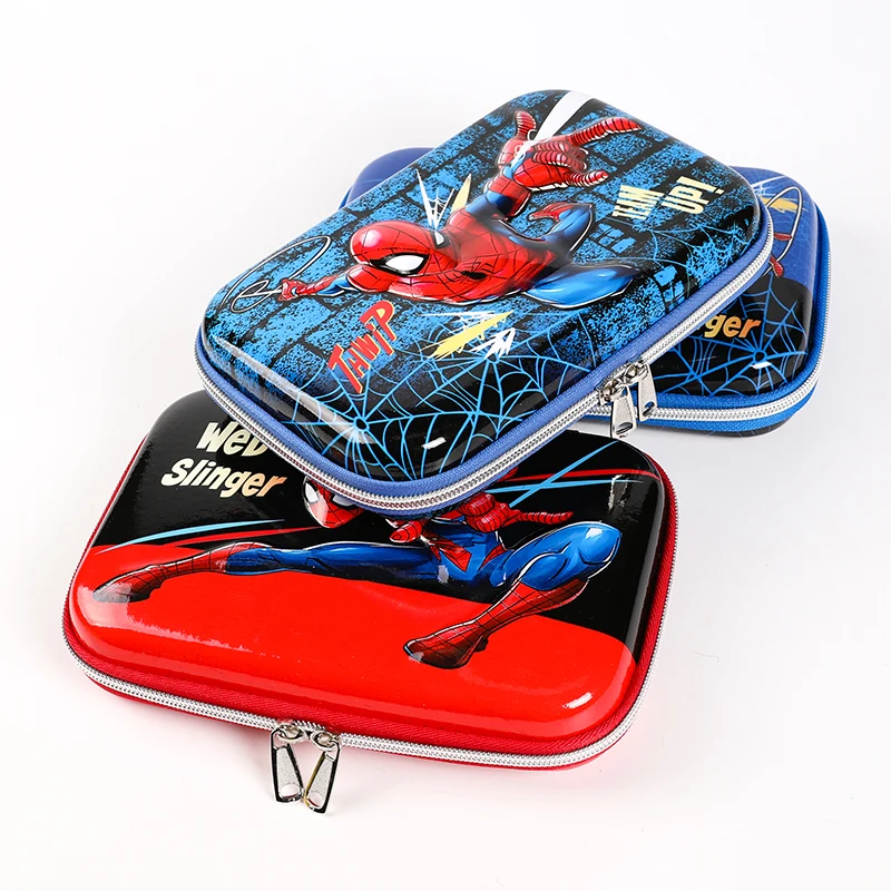

TOPSTHINK Boys super hero pattern pencil box cool fancy EVA pen box multi-inter layer high capacity pencil case