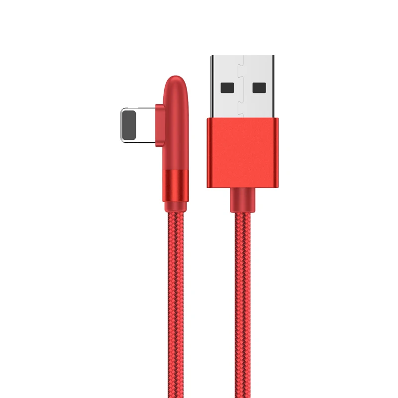 Bakeey type-c USB угловой игровой телефон 2.4A быстрое зарядное устройство кабель для Oneplus 6 6 T для Xiaomi Mi8 для huawei mate 20