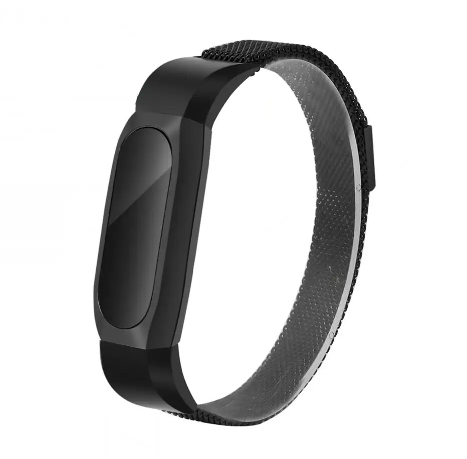 DHL 20 шт./лот металлический ремешок для Xiaomi mi Band 2 браслет из нержавеющей стали