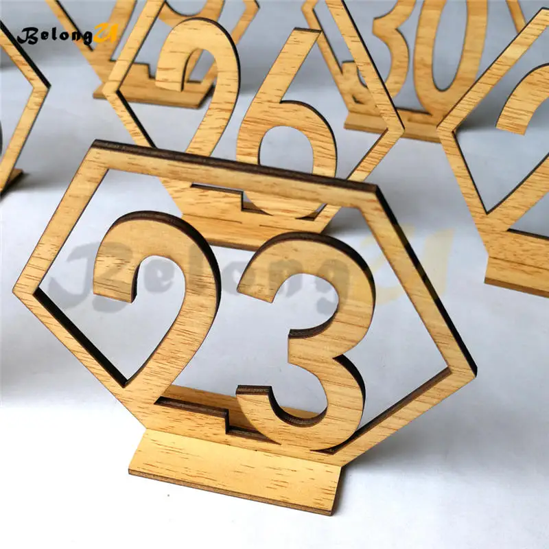wedding decoration table numbers MUW-131-22