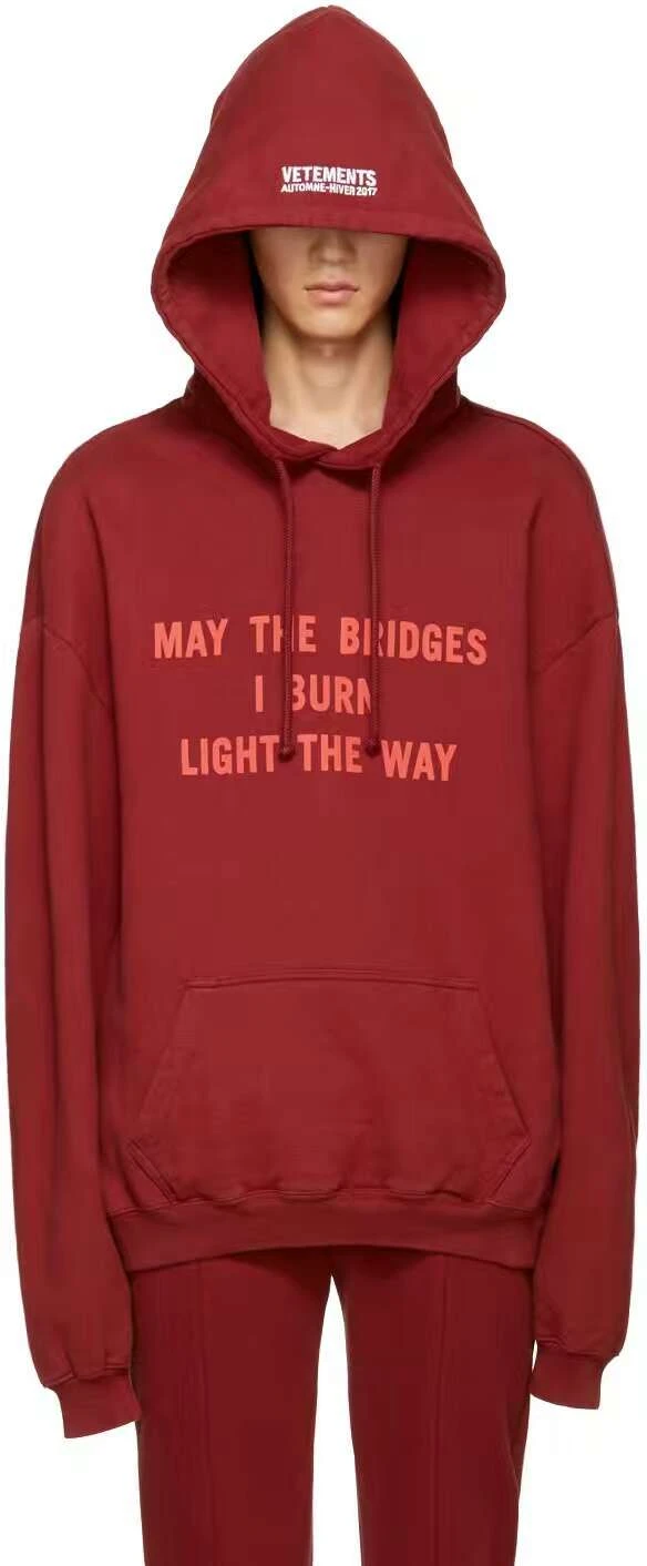 Vetements bridges hoodie Clearance