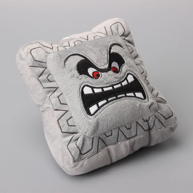 

Super Mario Bros Thwomp Dossun Character Mini Pillow Plush Toy Cushion Doll Children Gift 6" 15 CM