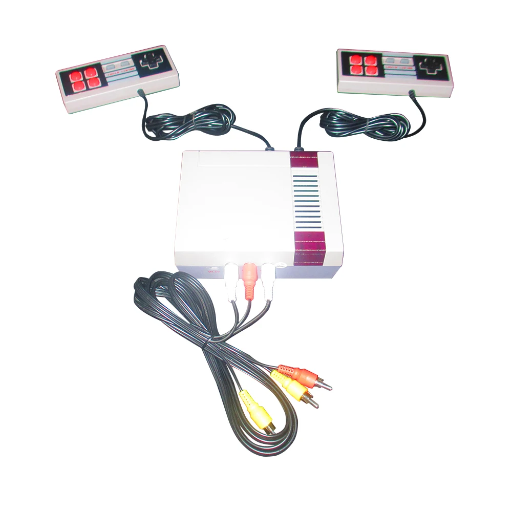 Retro game 620 N/P general video game console  double handle AV output 500 600 games in 1 tv game 8bit handheld game players