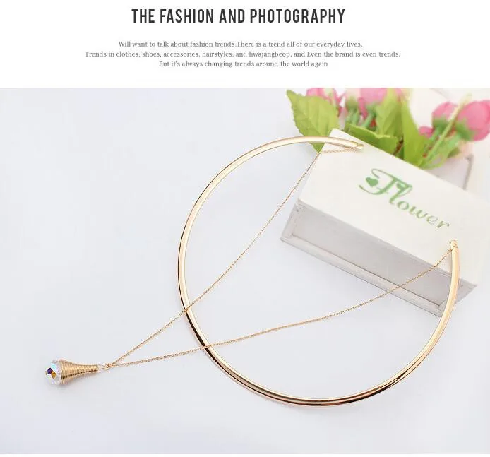 Swarovski Choker Necklace - Jn18*