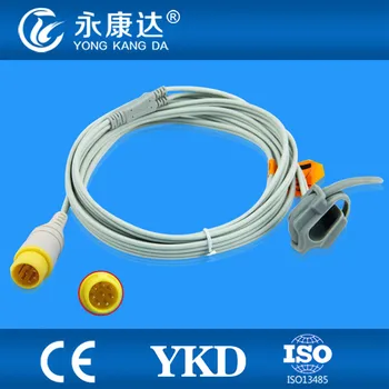 

Compatible MEK-(CSI model) neonate wrap SpO2 Sensor 3m,8pins,TPU