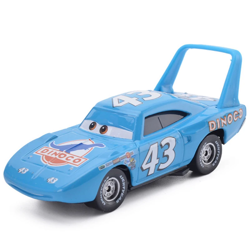 2 шт. 1:55 disney Pixar Cars 2 Diecast Металлического Сплава Молния Маккуин мак грузовик король ЧИК ХИКС игрушечных автомобилей модели мальчик подарок