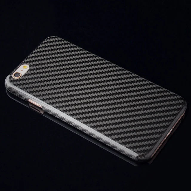 Pure carbon fiber phone case retro Original real carbon fiber Case For