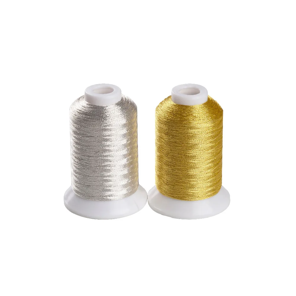 

Simthread New Arrival MS Metallic Embroidery Machine Thread 500M/Spool