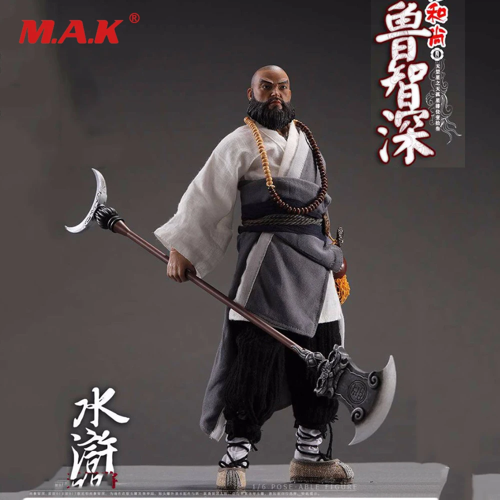 

Water Margin Series LU ZHI SHEN 1/6 Scale Collectible Chinese Ancient Figure full set for Collection
