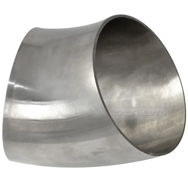 

FGHGF 4" 102mm Sanitary Weld Elbow Pipe Fitting 45 Degree Stainless Steel SUS SS316